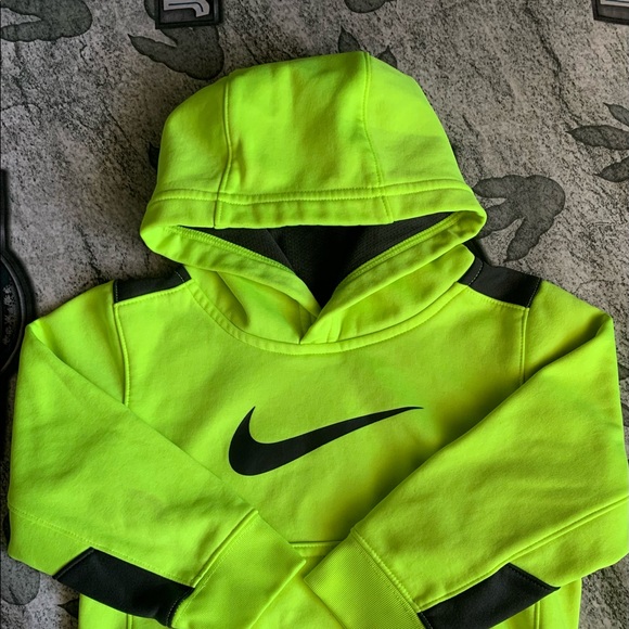 Nike Sweatshirt Neon Yellow 2T - Picture 2 of 2